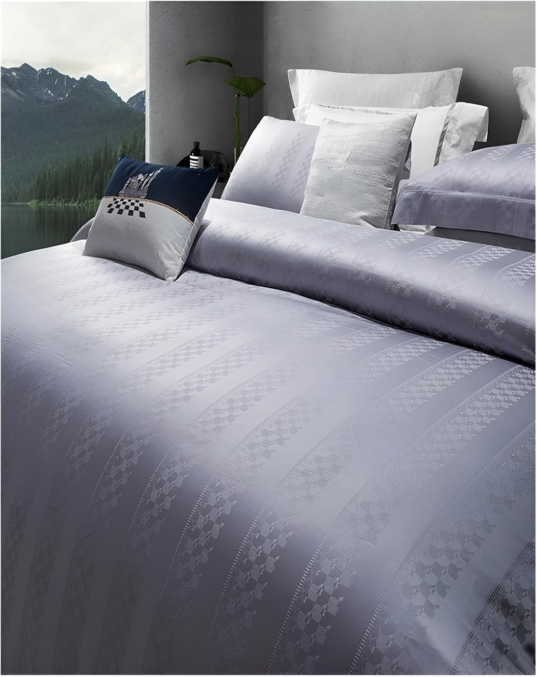 QUITO LINEN BED SET (SET OF 4) ANGIE HOMES