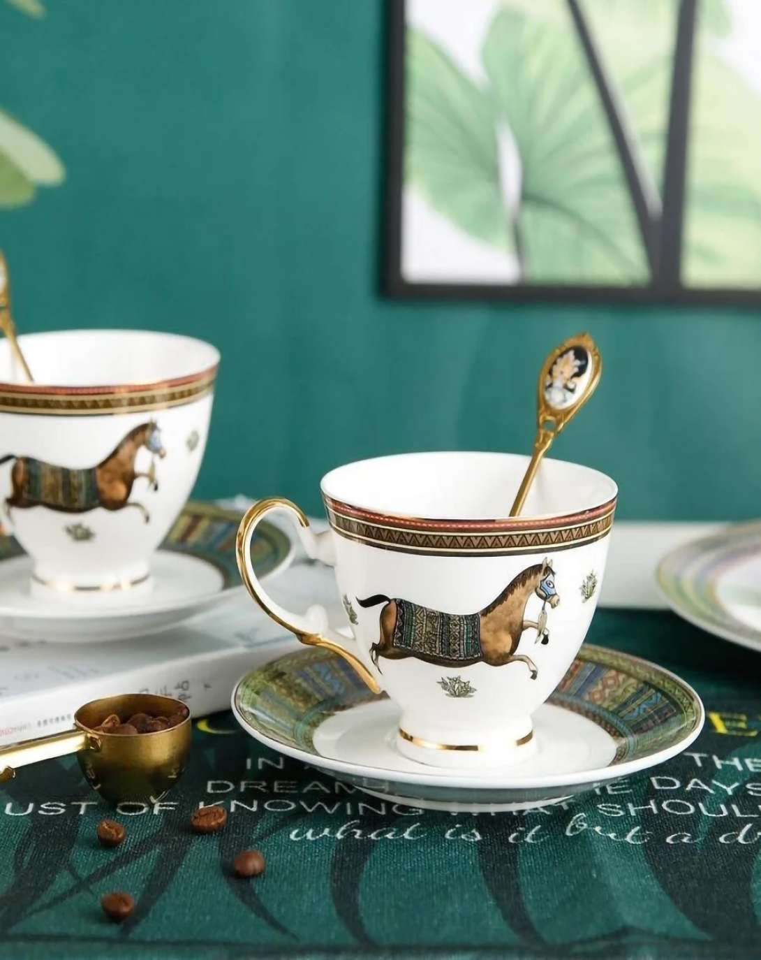 Qbic White Dinner And Tea Set