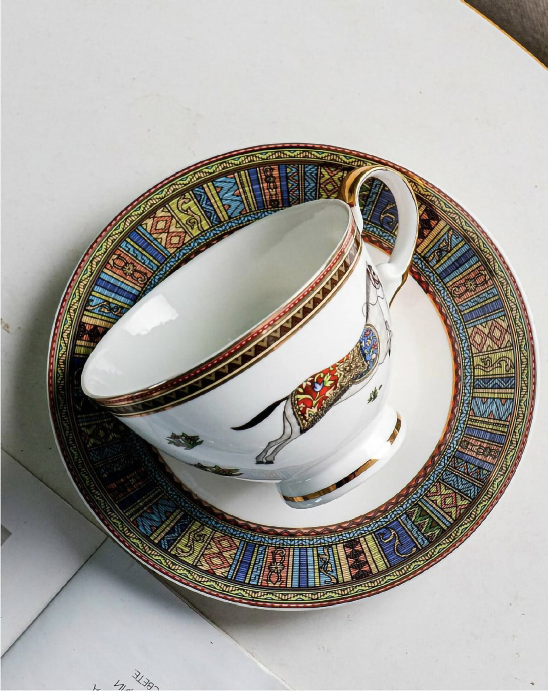 Qbic White Dinner And Tea Set ANGIE HOMES