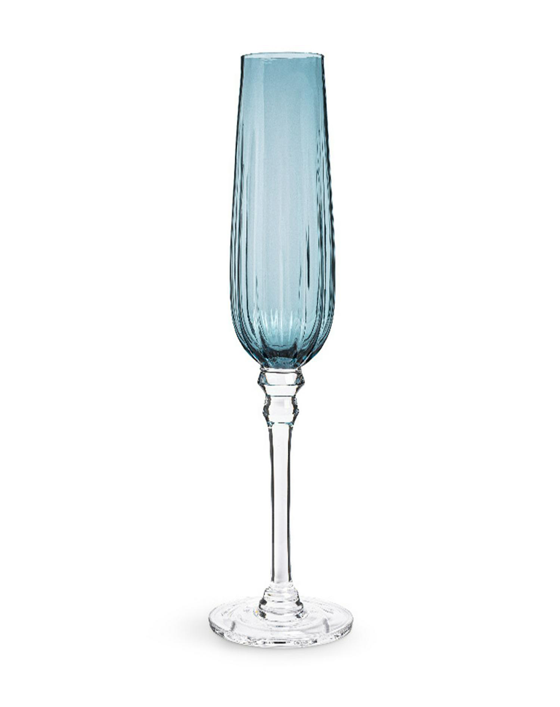 RADIAL CRYSTAL HANDMADE CHAMPAGNE & WINE GLASS ANGIE HOMES