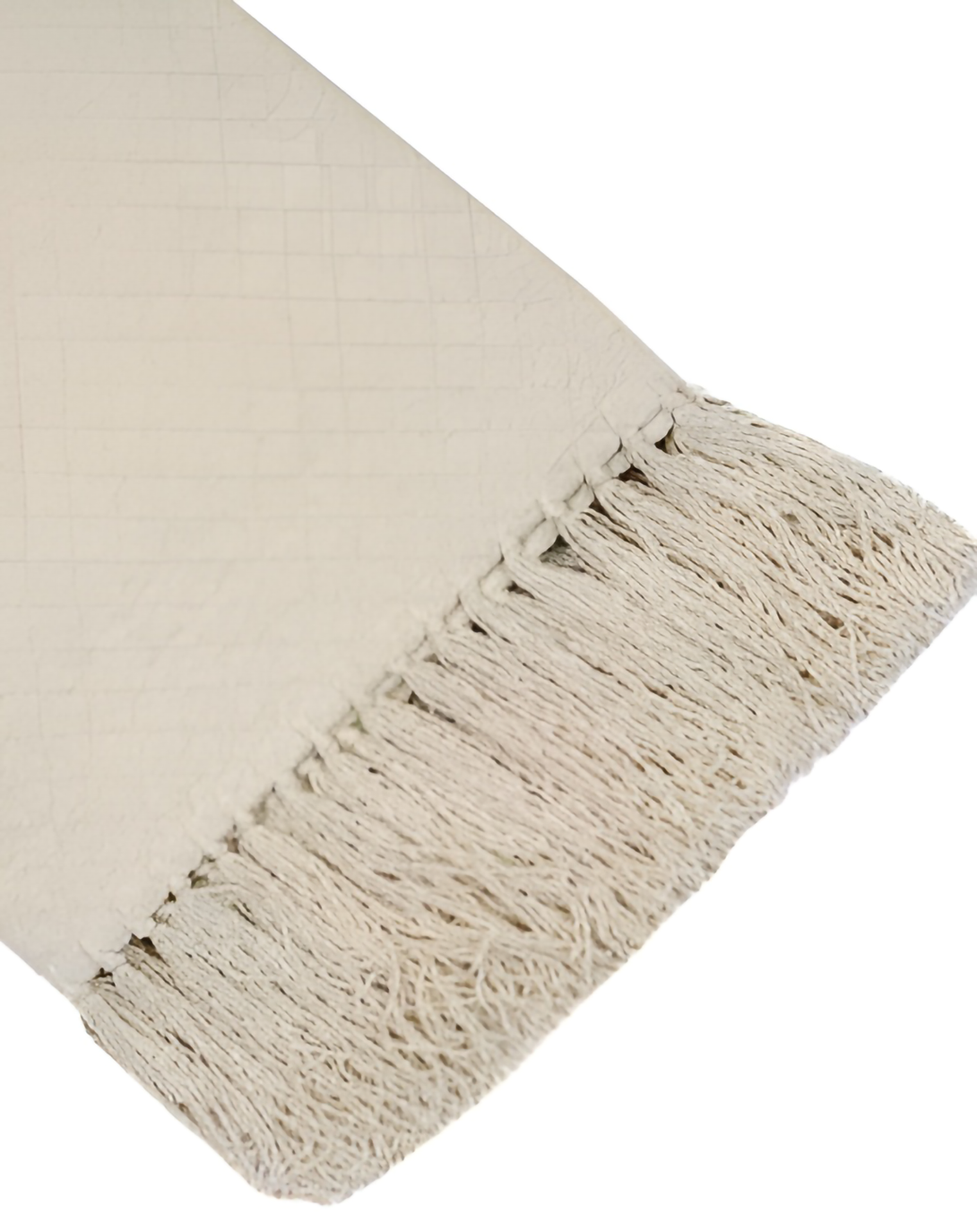 REVERIE BEAUTIFUL CREAM THROW & BLANKET