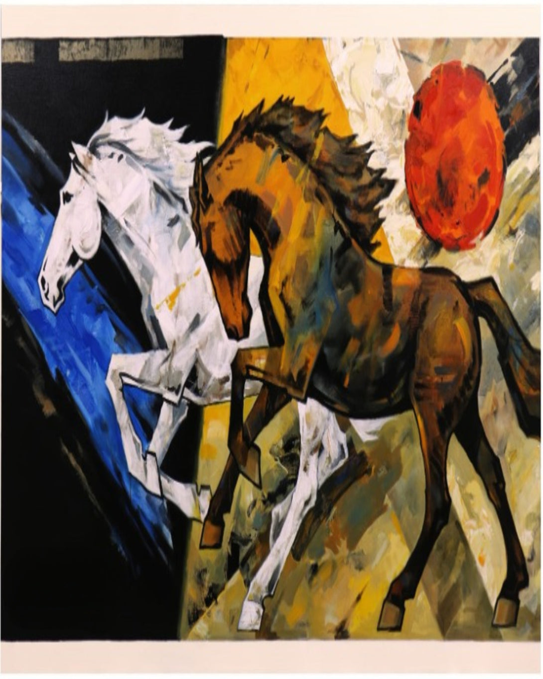 Radiant Blossoms Floral Artwork ANGIE HOMES