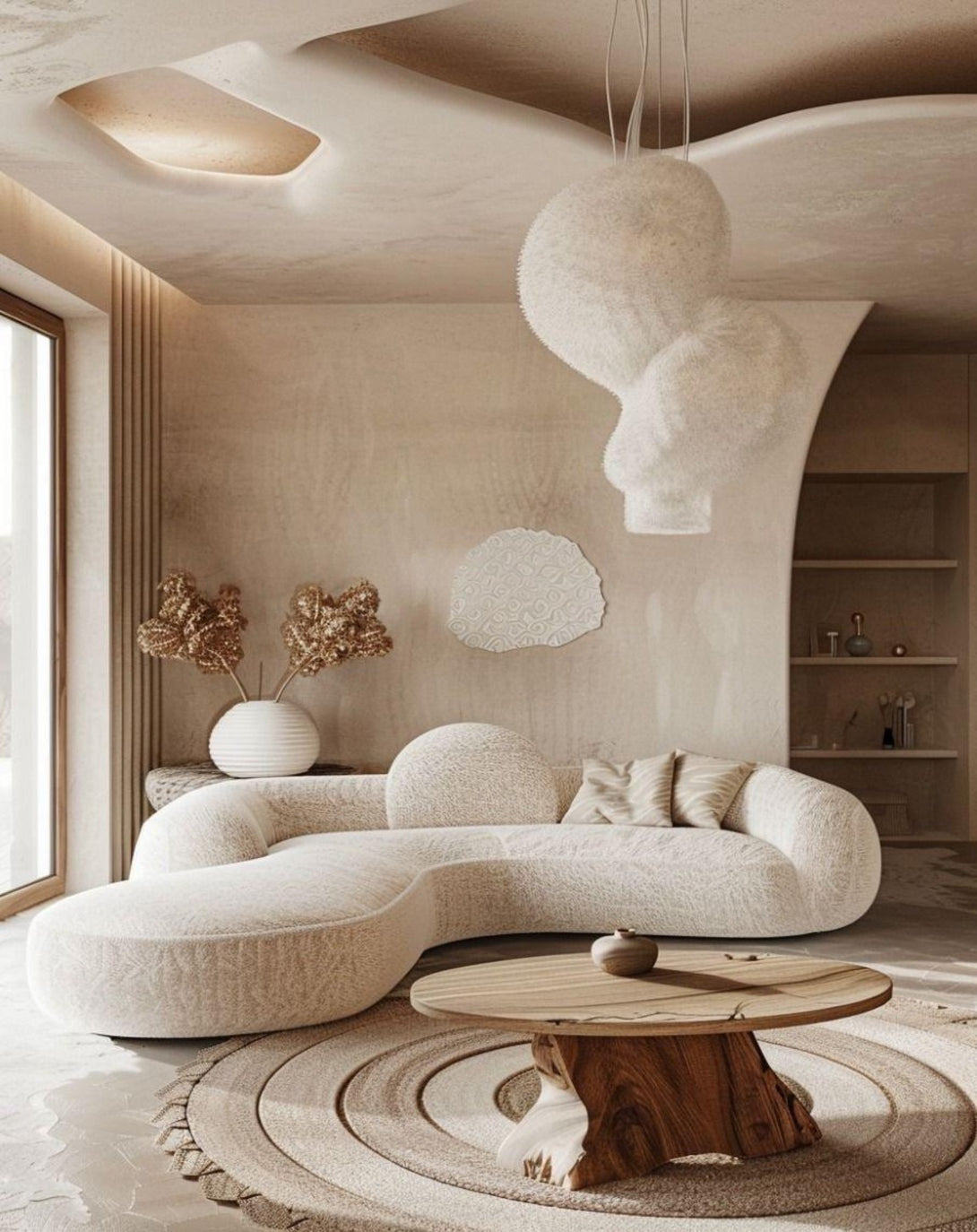 RegalRest Tufted L-Shaped Sofa
