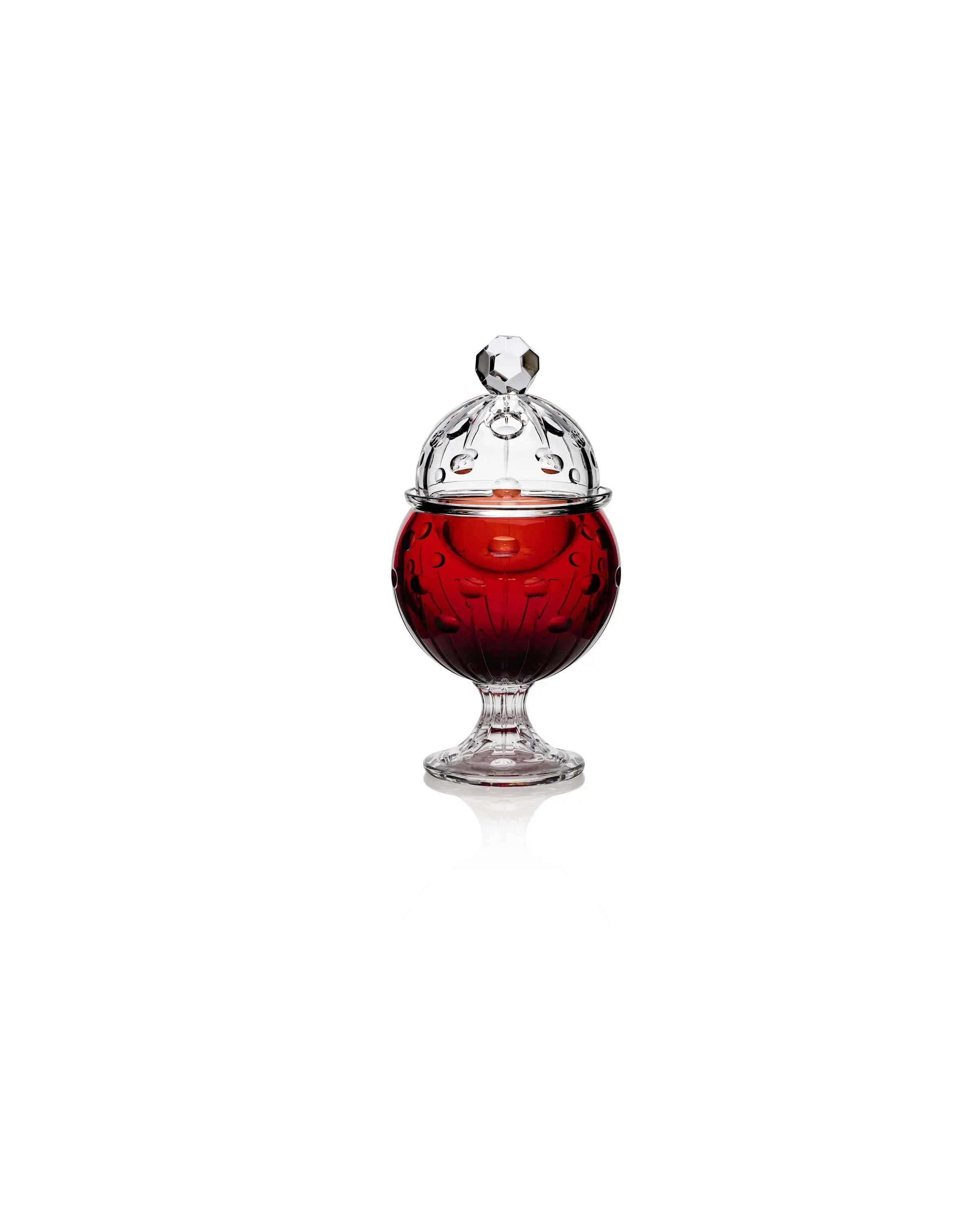 Reloza Red Crystal Incense Burner ANGIE HOMES