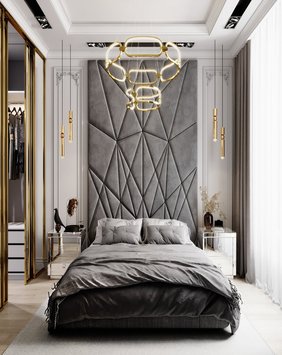 Remi Fusion Bed With High Back Panel ANGIE HOMES