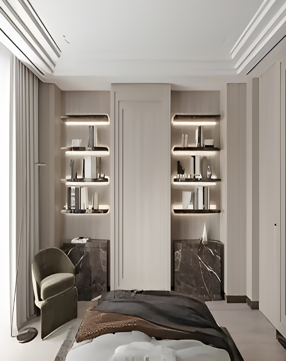 Rene Guest Room Shelf ANGIE HOMES