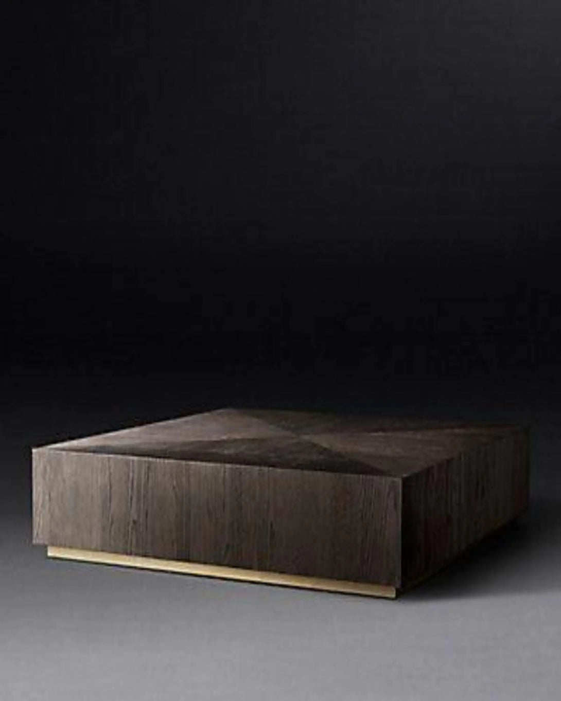 Rex Brown Wooden Coffee Table ANGIE HOMES