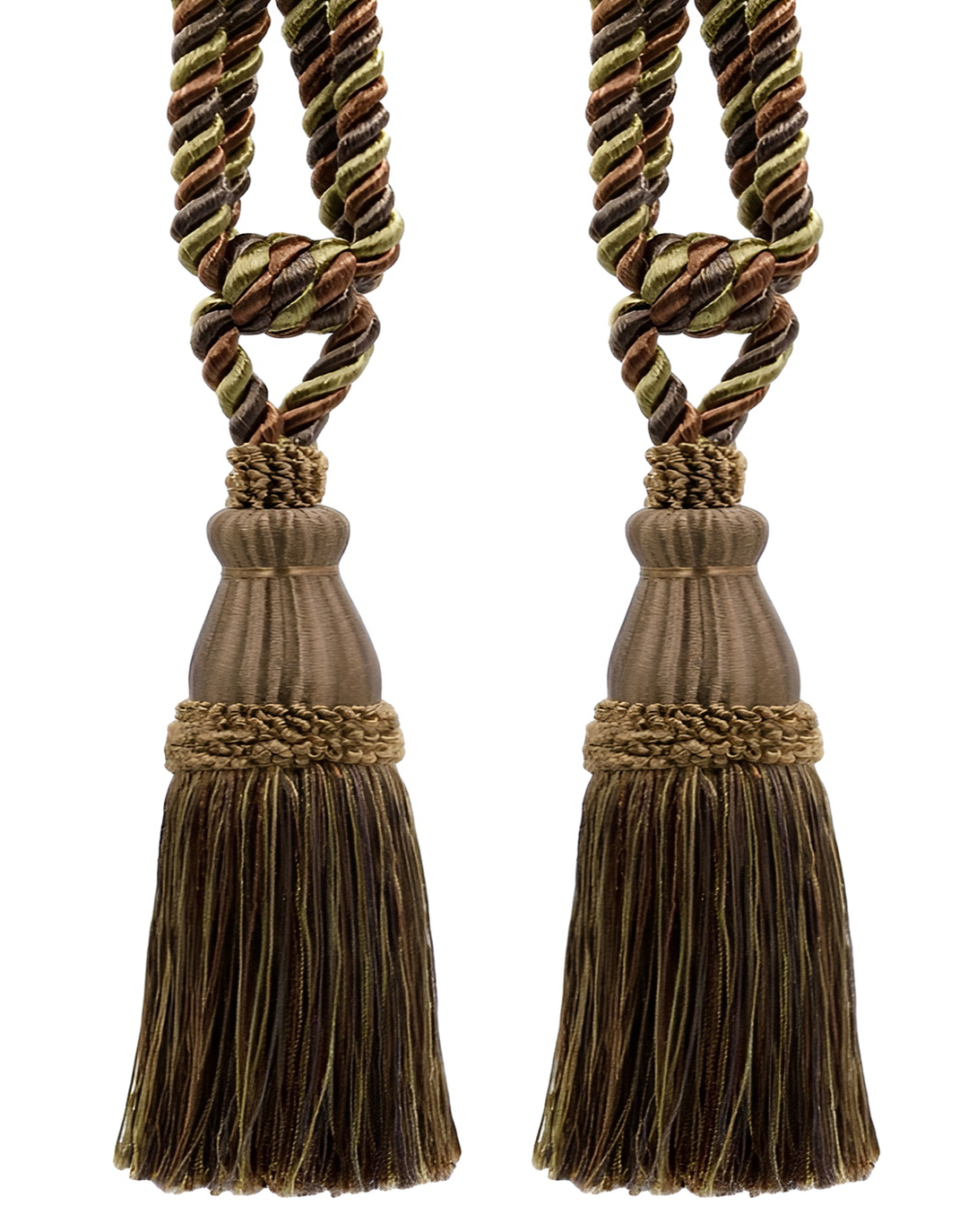 Ribbon Golden Polyester Tie Back