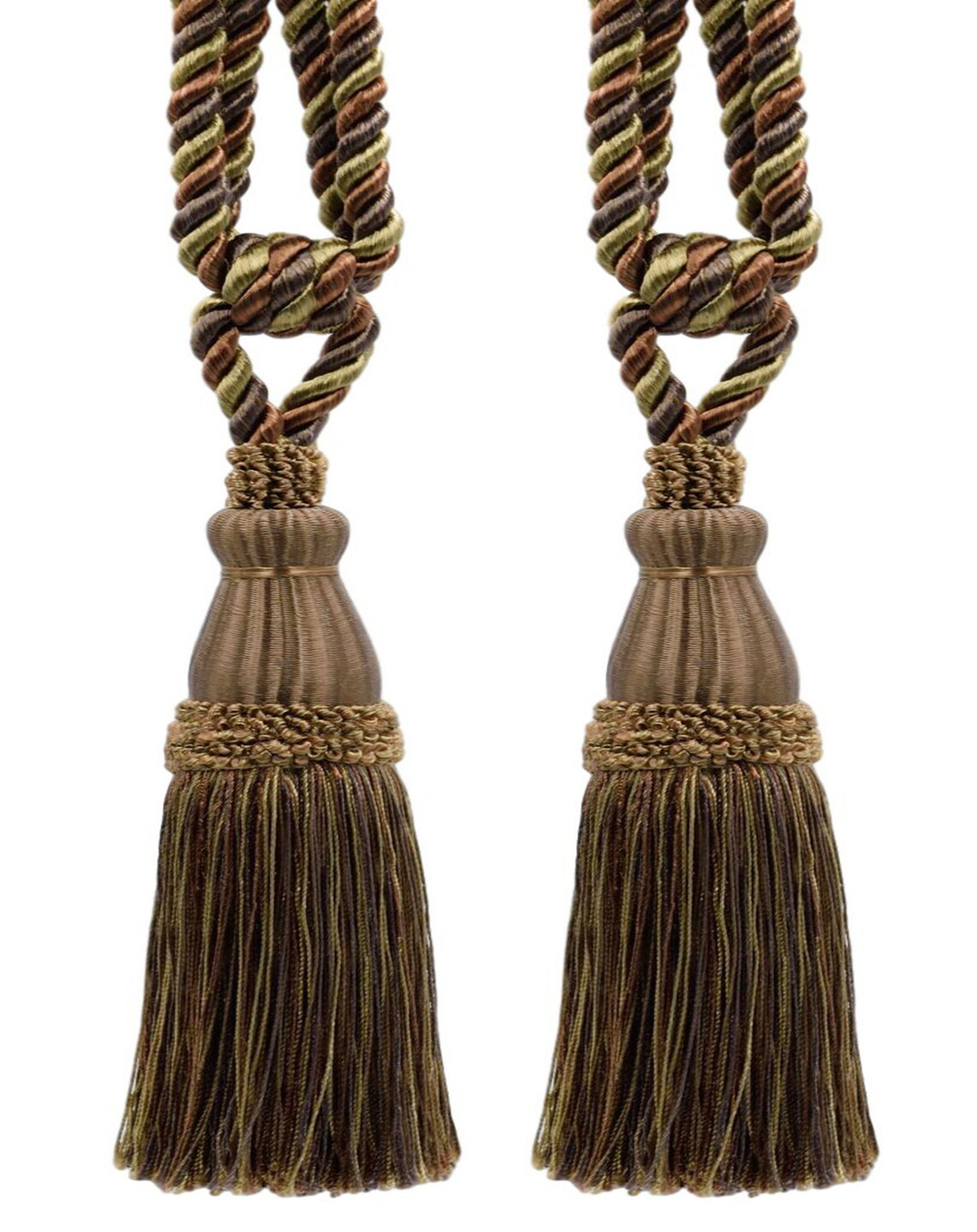 Ribbon Golden Polyester Tie Back