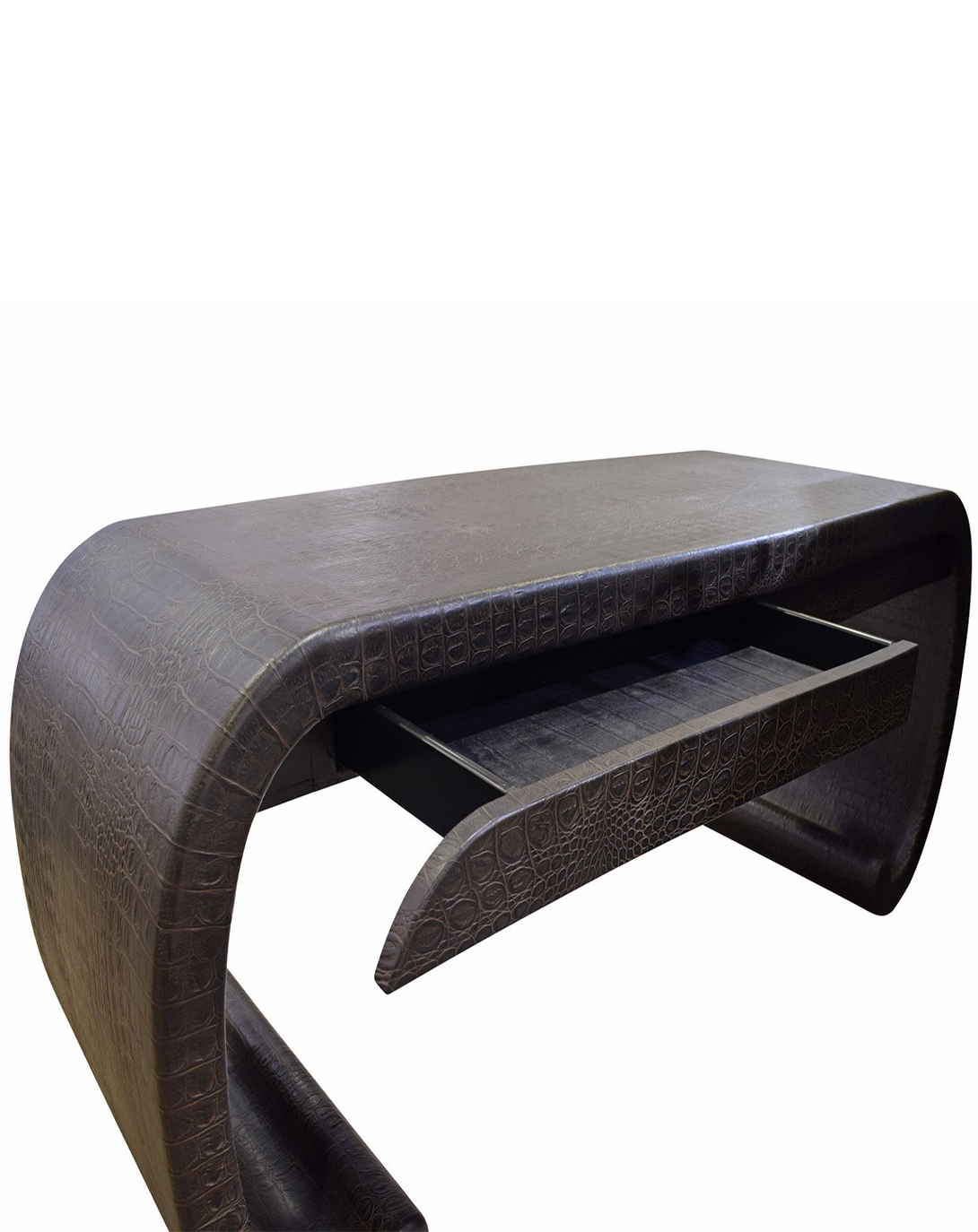 Rims Black Office Desk ANGIE HOMES