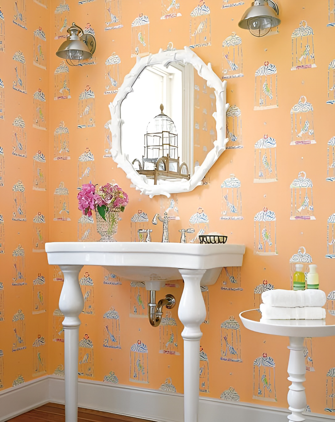 Rio Golden & Grey Printed Wallpaper ANGIE HOMES