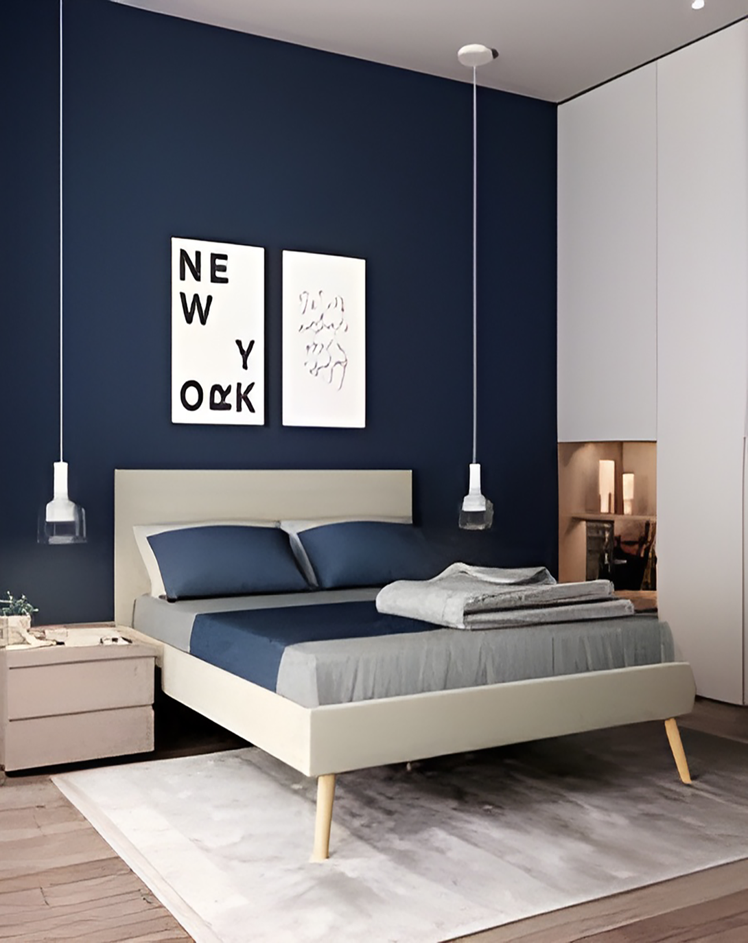 Rory Beige Bed With Head Board ANGIE HOMES