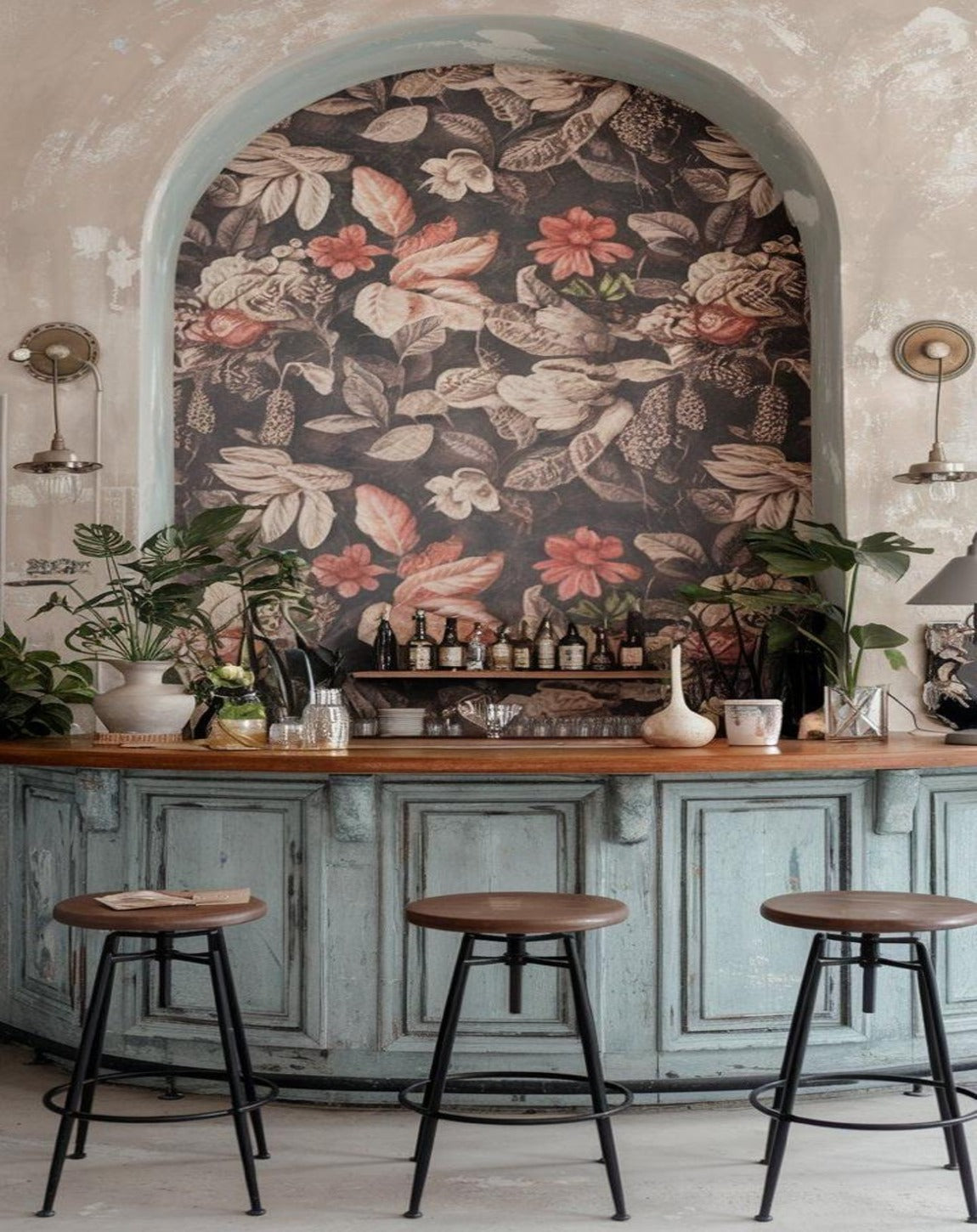 Royal Oak Bar Counter – ANGIE HOMES