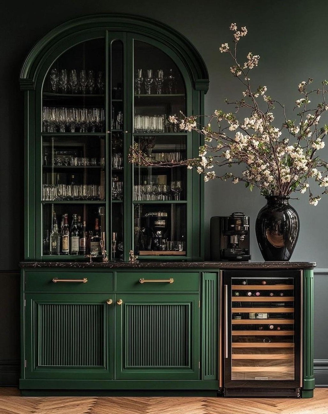 Rustic Retreat Bar Counter