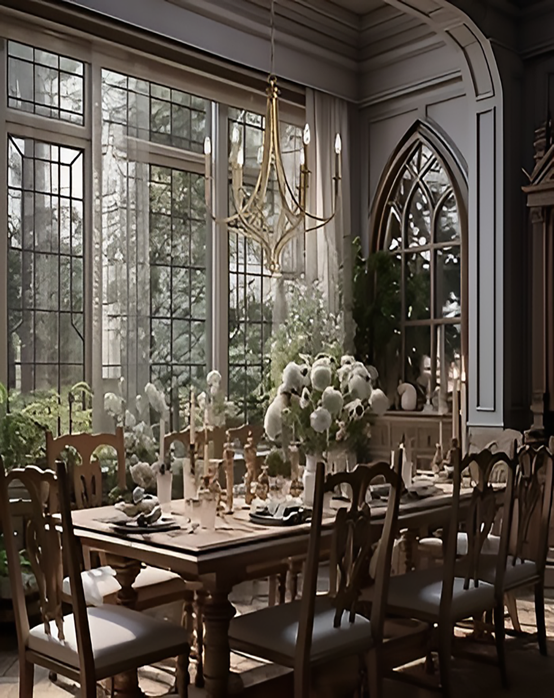 Rustic Feast Wooden Dining Table ANGIE HOMES