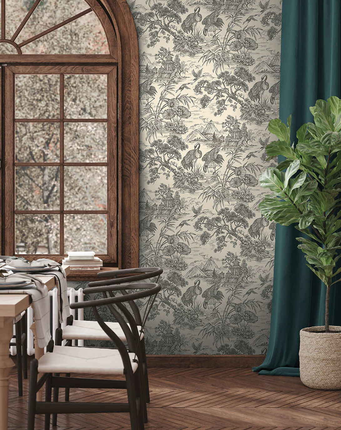 Rustic Retreat Wallpaper Series