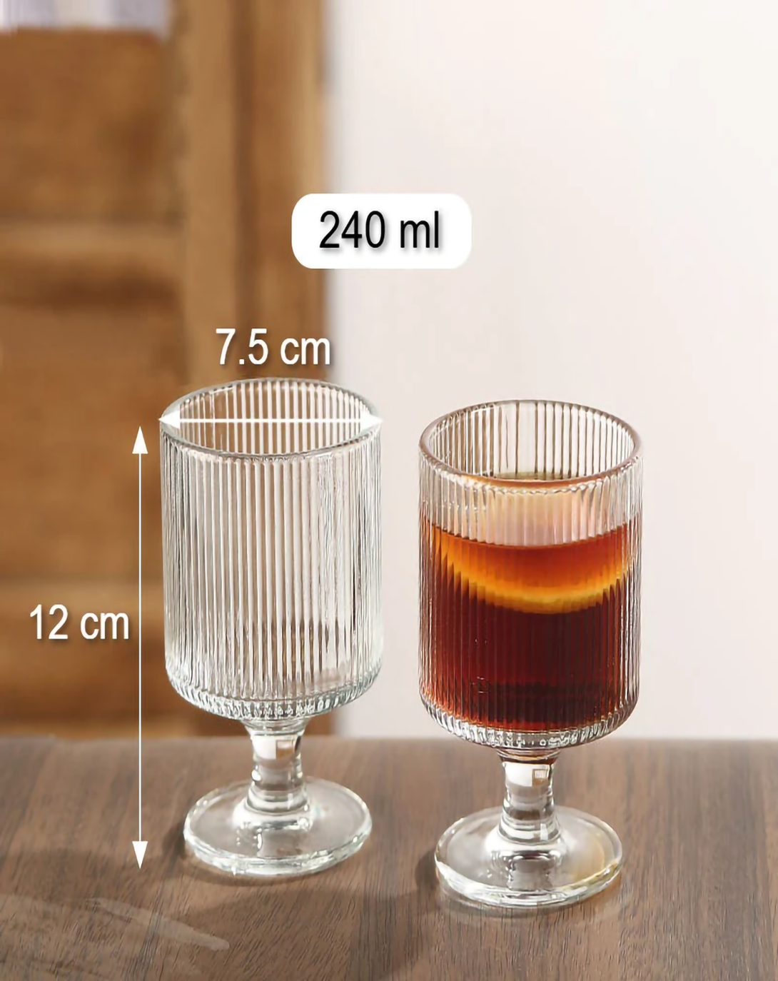 Rustic Wine Glasses