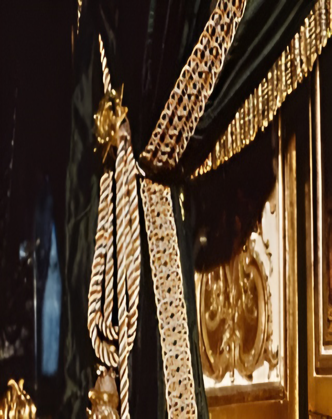 SHOWY DARK GREEN SATIN CURTAINS ANGIE HOMES