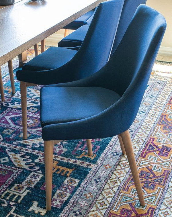 SIA BLUE VISITOR CHAIR