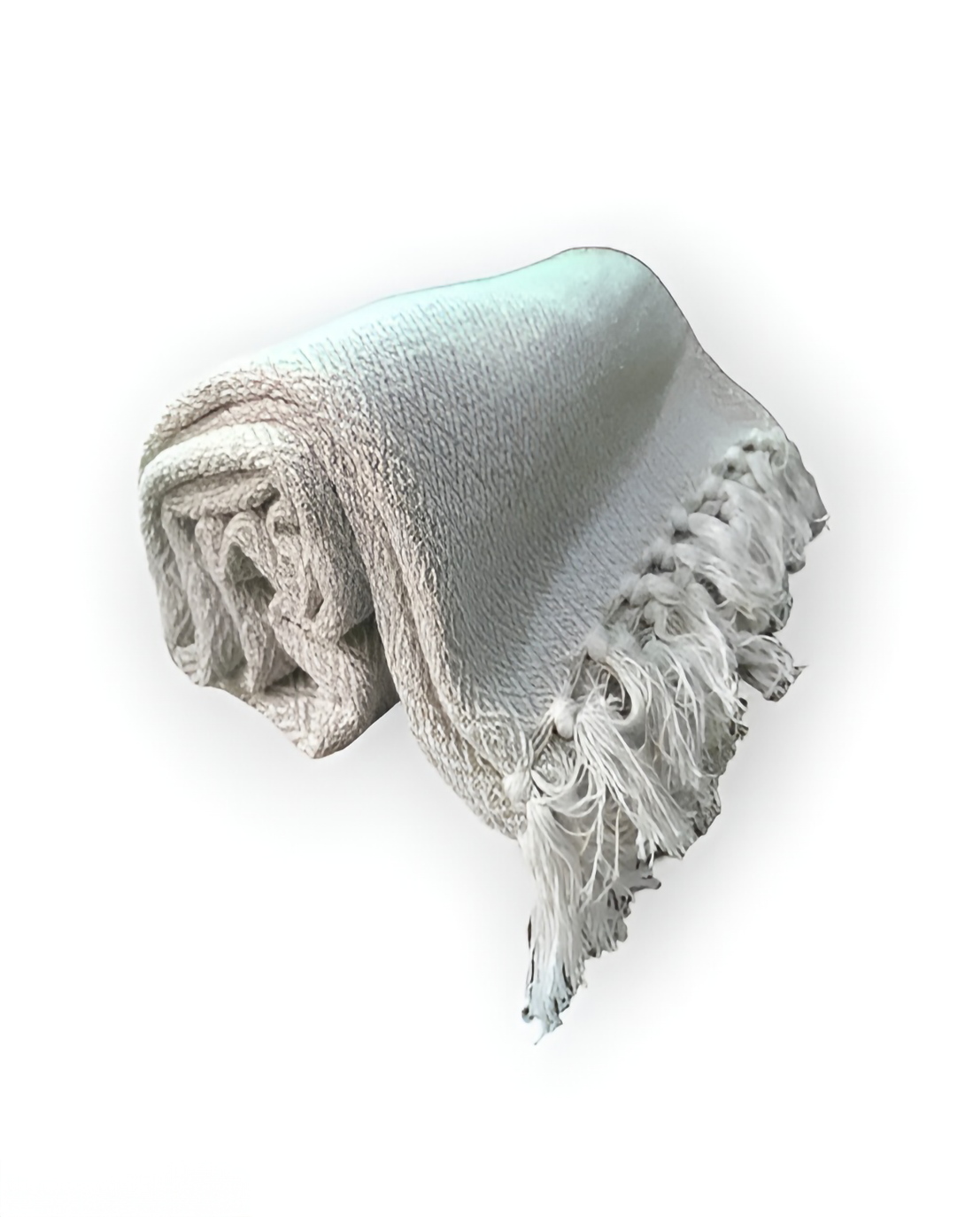SOSIE BEAUTIFUL CREAM THROW & BLANKET