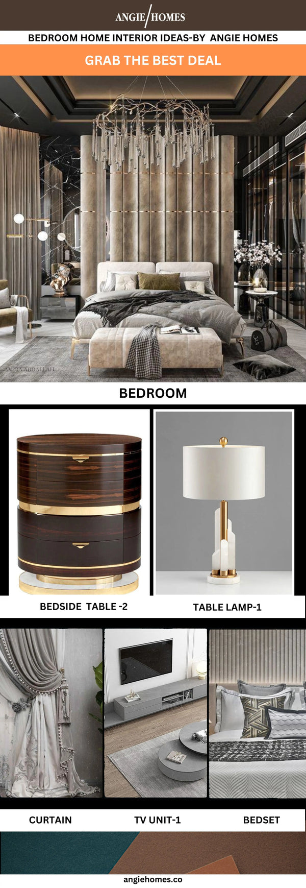 Luxury Bed Rooms Interior Solutions By Angie Kripalani Design – ANGIE HOMES