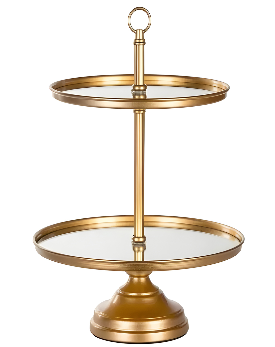 Sandy Cake Tray Rose Golden Serverware