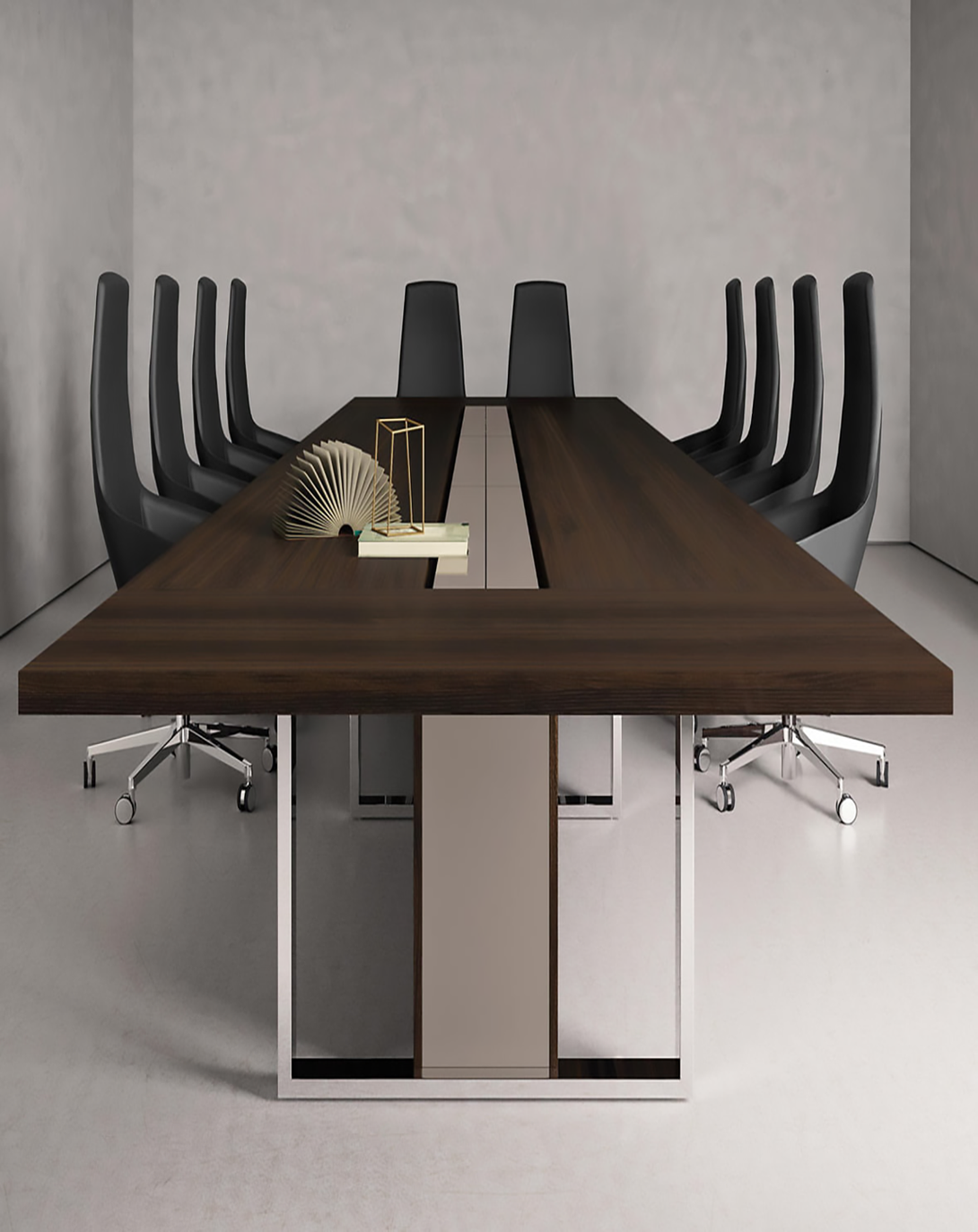 Sev Brown Conference Table | 6 Person Conference Table ANGIE HOMES