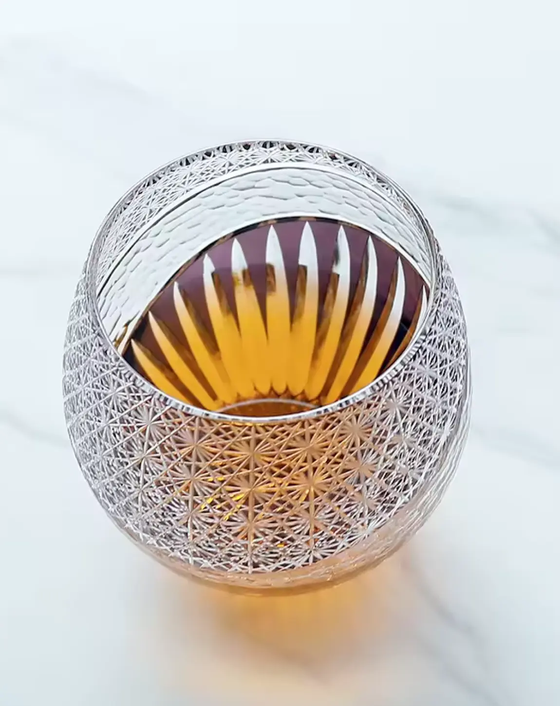 Shia Clear Crystal Luxury Bowl - Angie Homes ANGIE HOMES