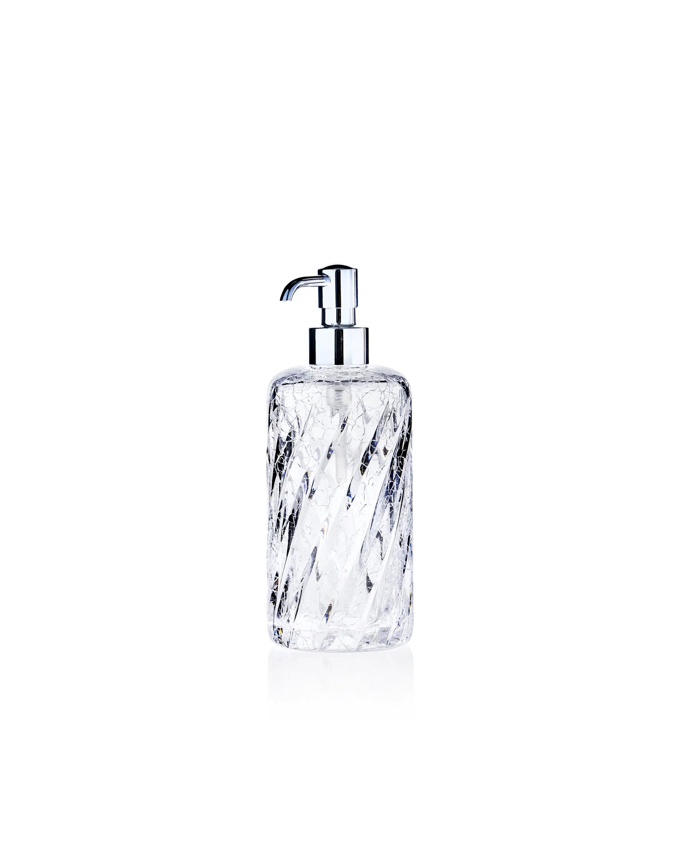 Shia Crystal Glass Soap Dispenser Bottle ANGIE HOMES