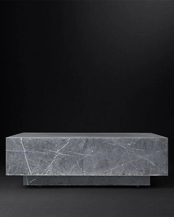 Shia Grey Marble Coffee Table ANGIE HOMES