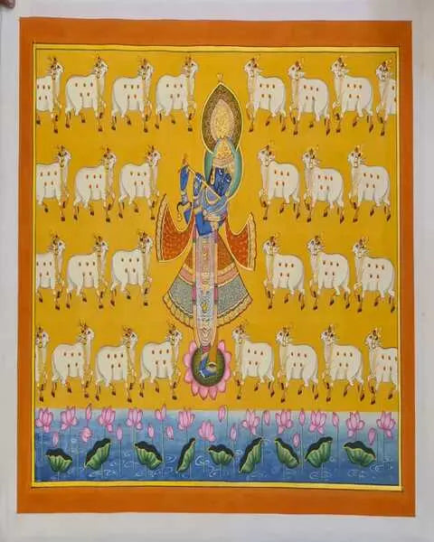 Shrinath ji painting  | Nathdwara Paintings ANGIE KRIPALANI DESIGN- ANGIE HOMES -ANGIES INDIA