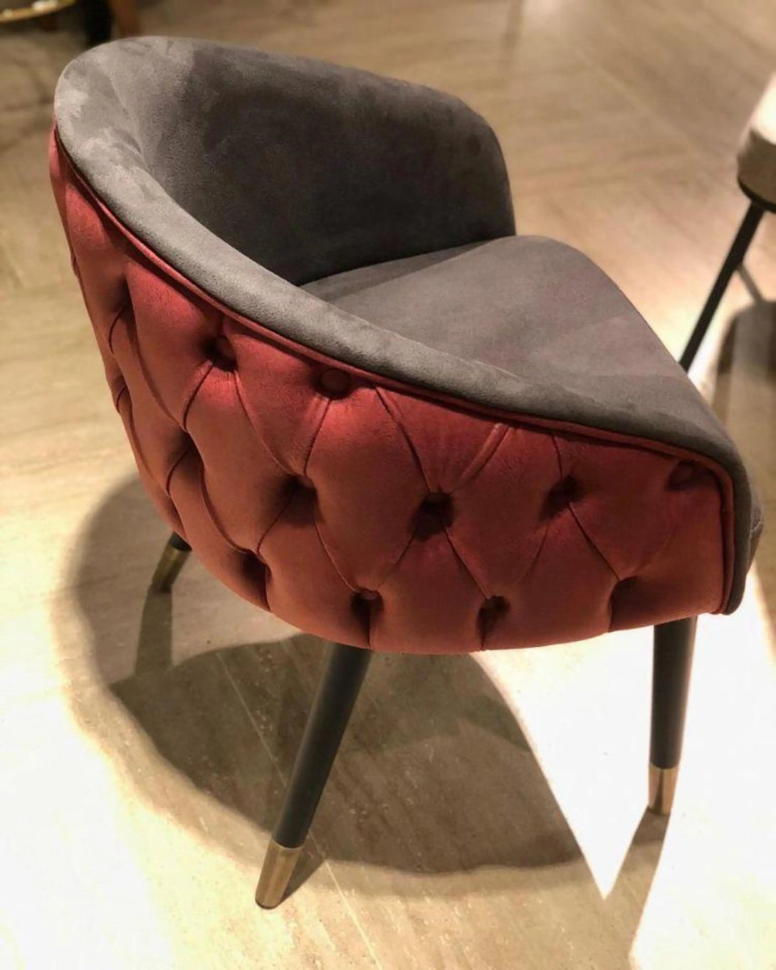 Sophie Pink & Grey Chairs ANGIE HOMES