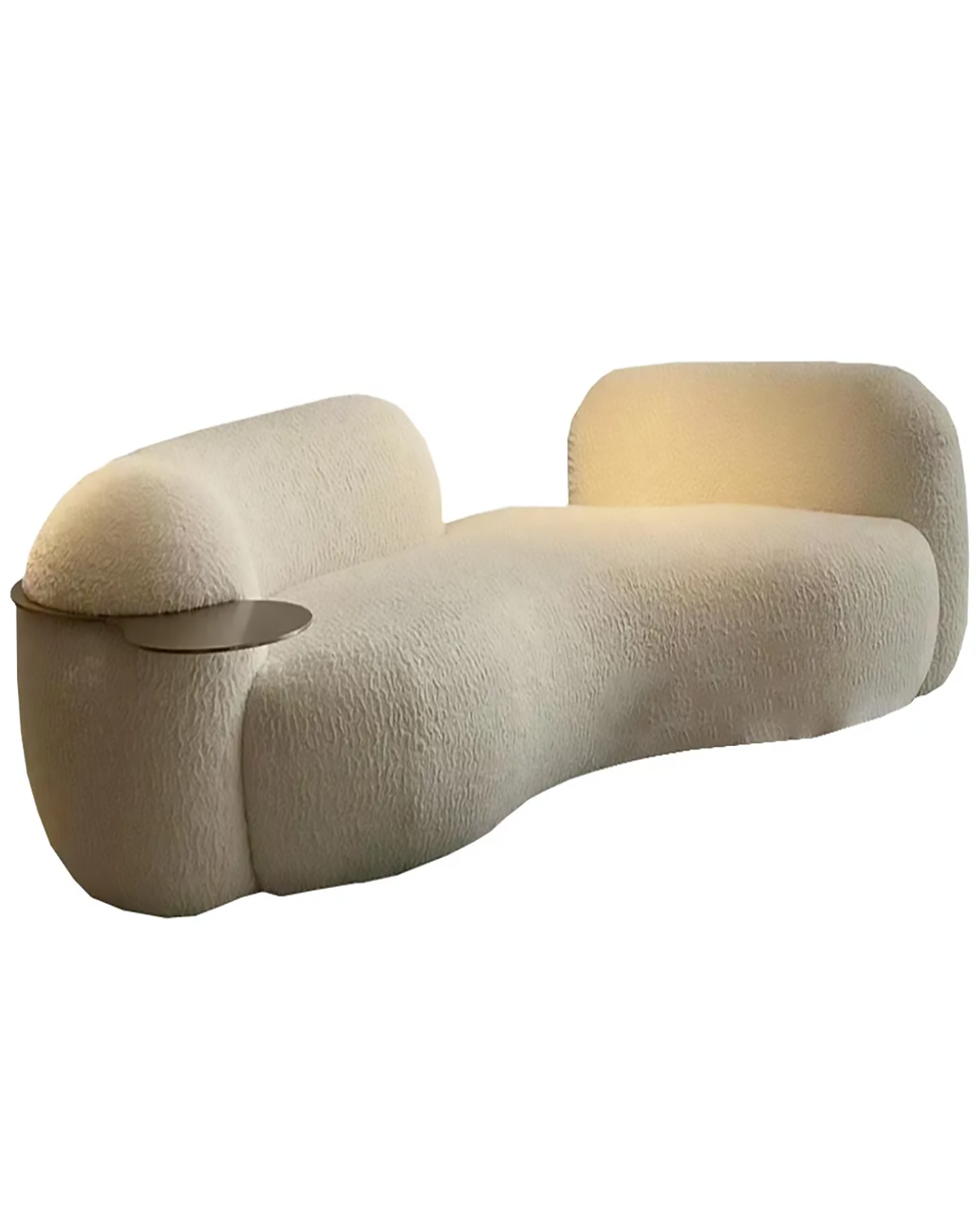 SpaceSaver L-Shaped Lounger Sofa ANGIE HOMES