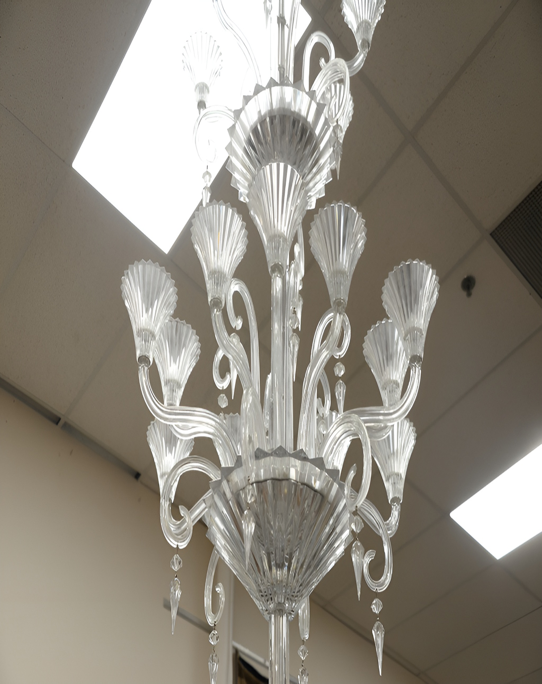 Star Classic Crystal Glass Chandelier Light ANGIE HOMES