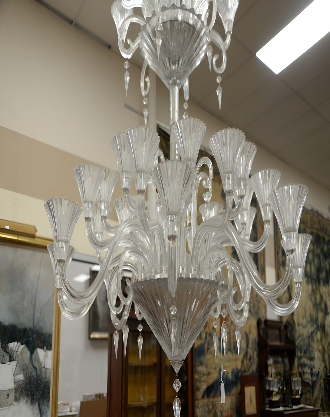 Star Classic Crystal Glass Chandelier Light