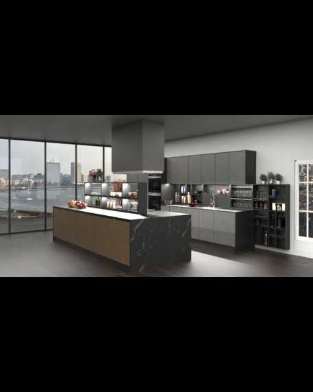 Straight Modular Kitchen Jindal Stainless