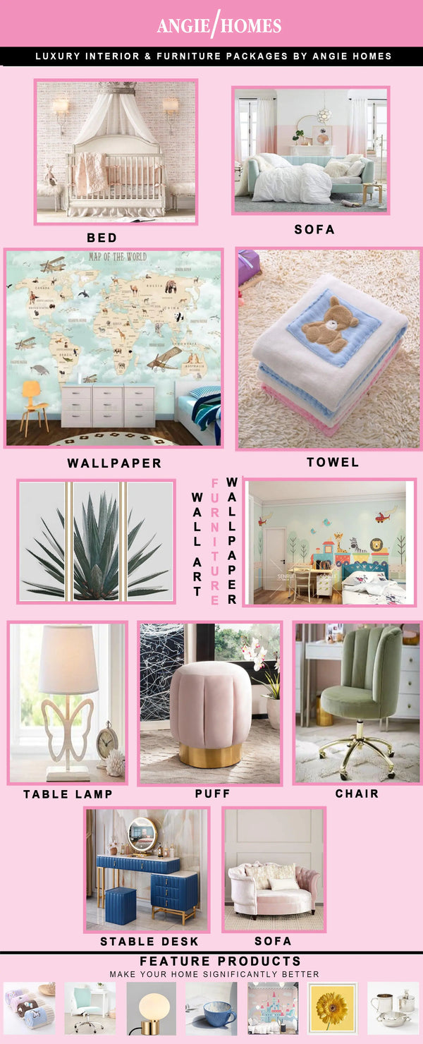 Stylish Kids' Room Interior Design & Decor