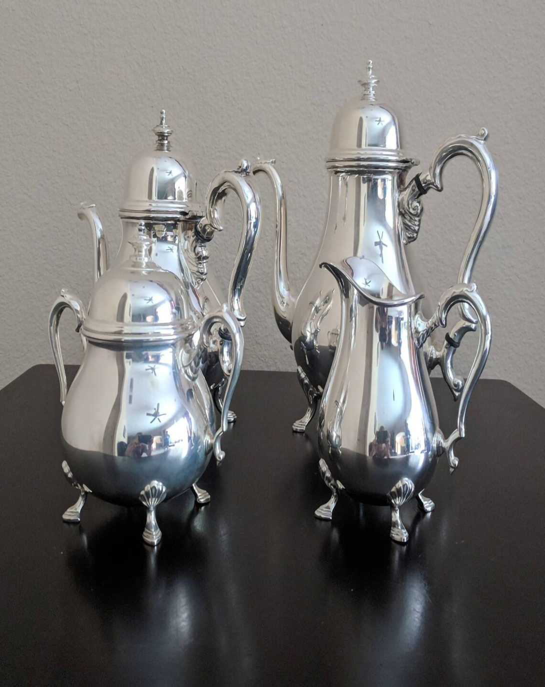 Stylish Silver Plated Coffee Mug