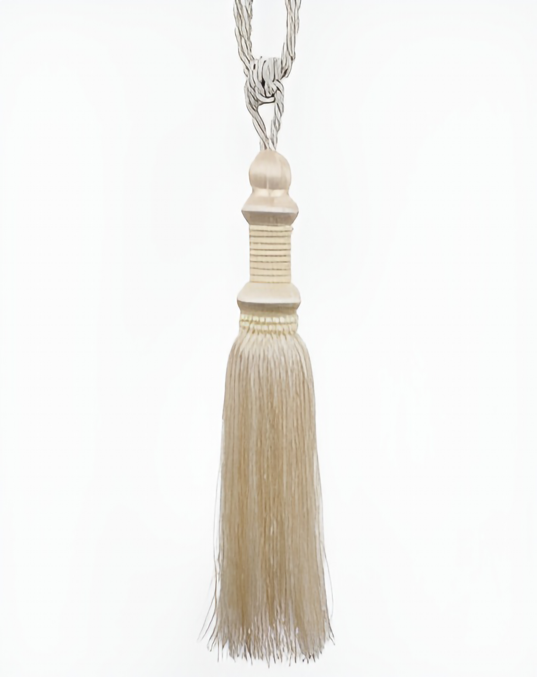 Swirl Golden Polyester Tie Back ANGIE HOMES