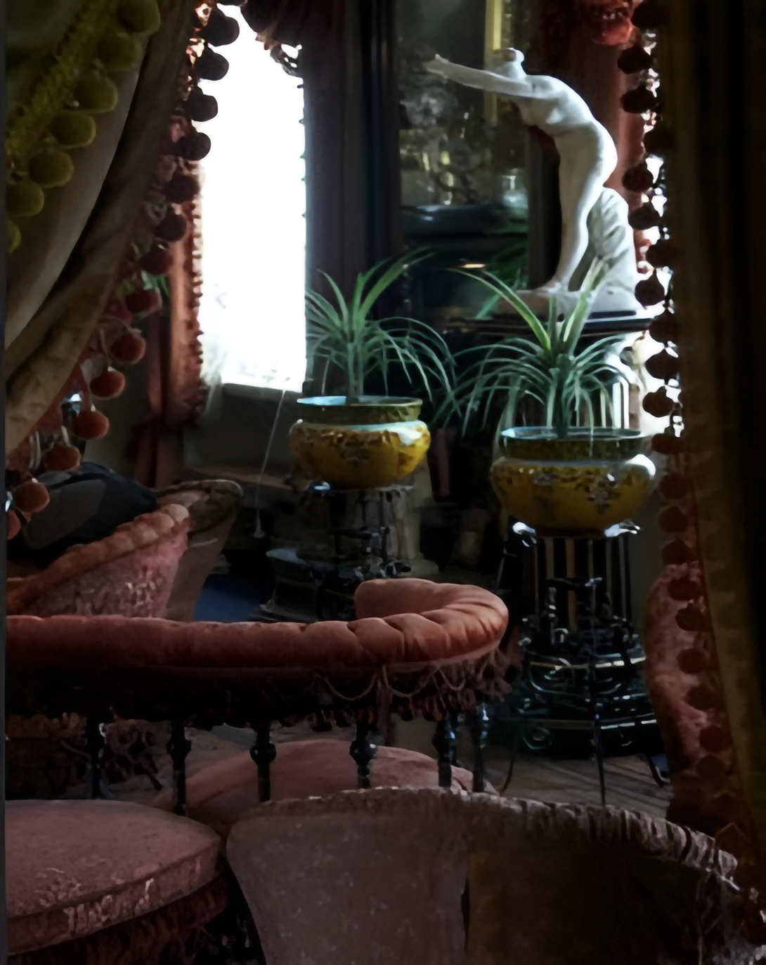 TANNER GREEN LUXURY CURTAINS