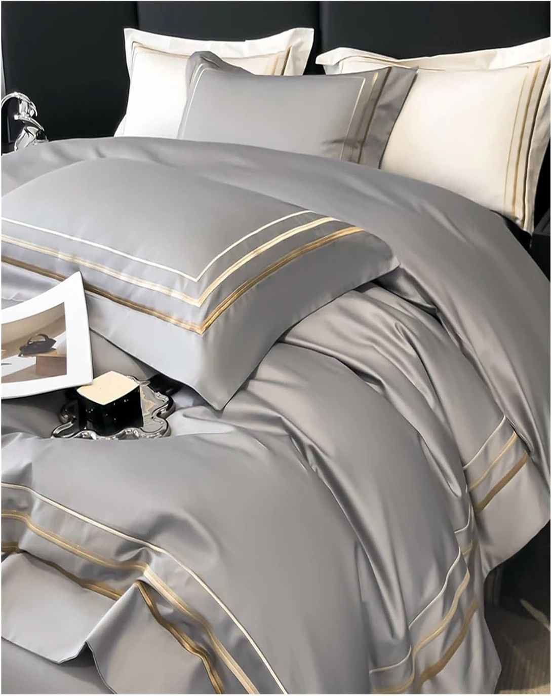 THORN LINEN  BED SET (SET OF 4) ANGIE HOMES