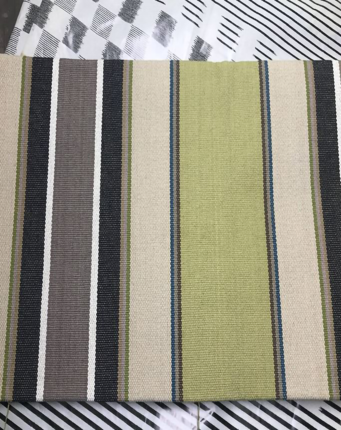 TYCON STRIPED UPHOLSTERY FABRIC