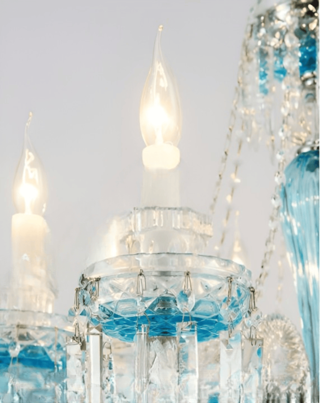 Theo Classic Crystal Glass Chandelier Light