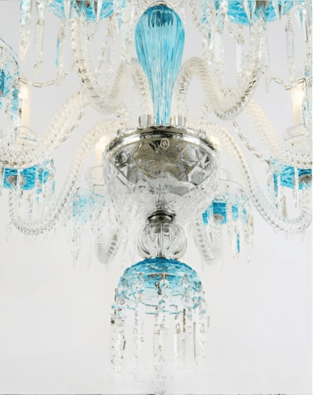 Theo Classic Crystal Glass Chandelier Light ANGIE HOMES
