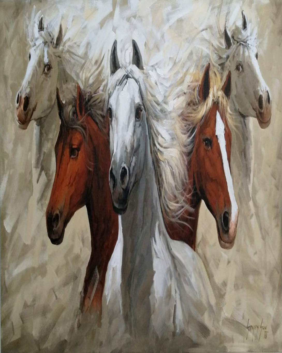 Timeless Grace Portrait Artwork ANGIE HOMES