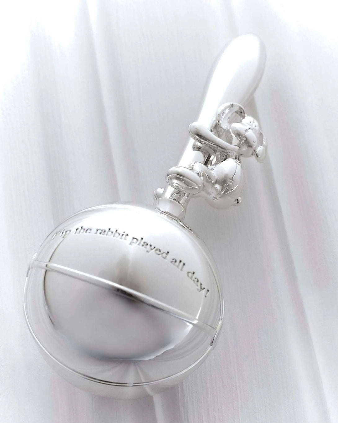 Timmy Baby Rattle Silver Plated ANGIE HOMES