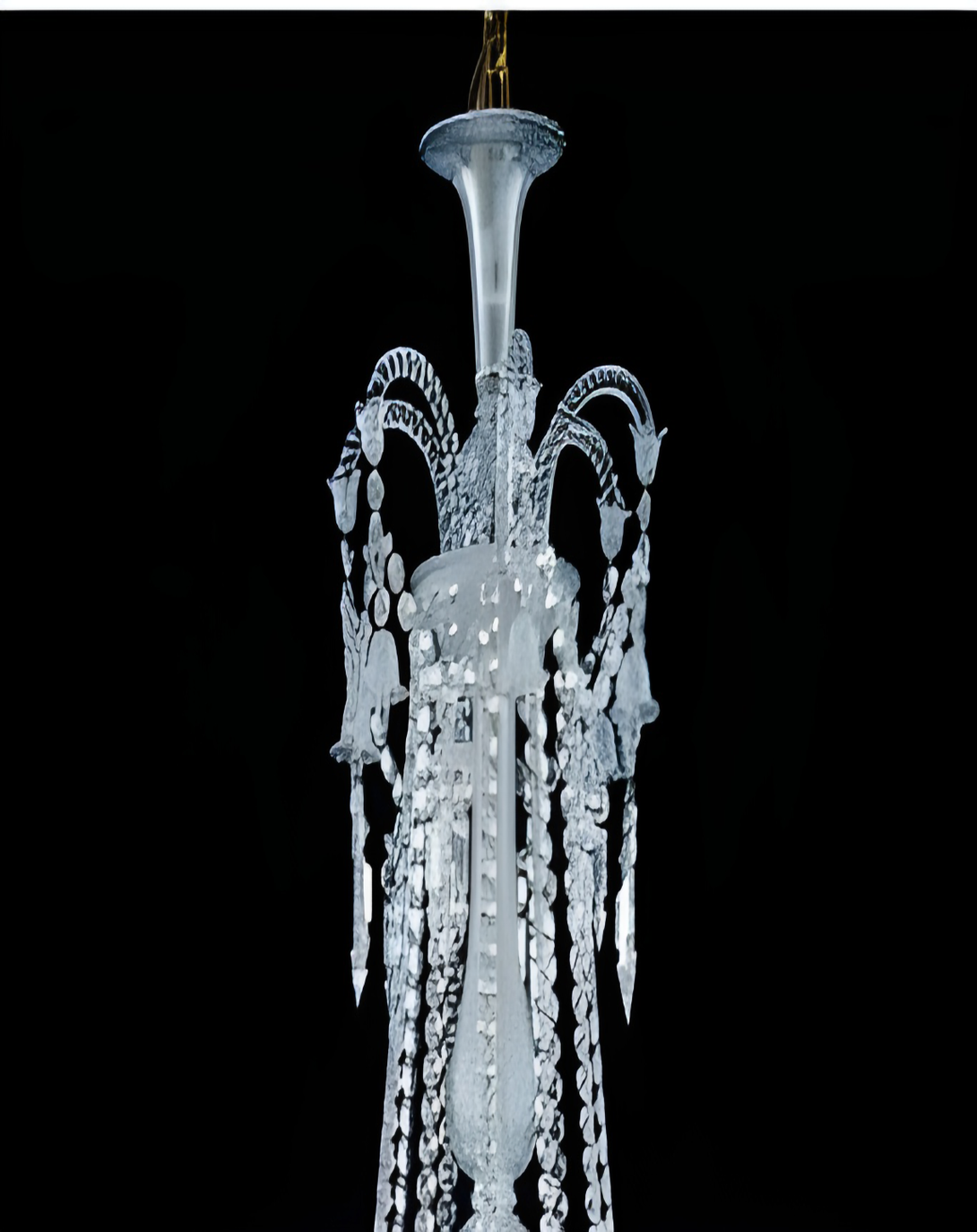 Toum Classic Crystal Glass Chandelier Light