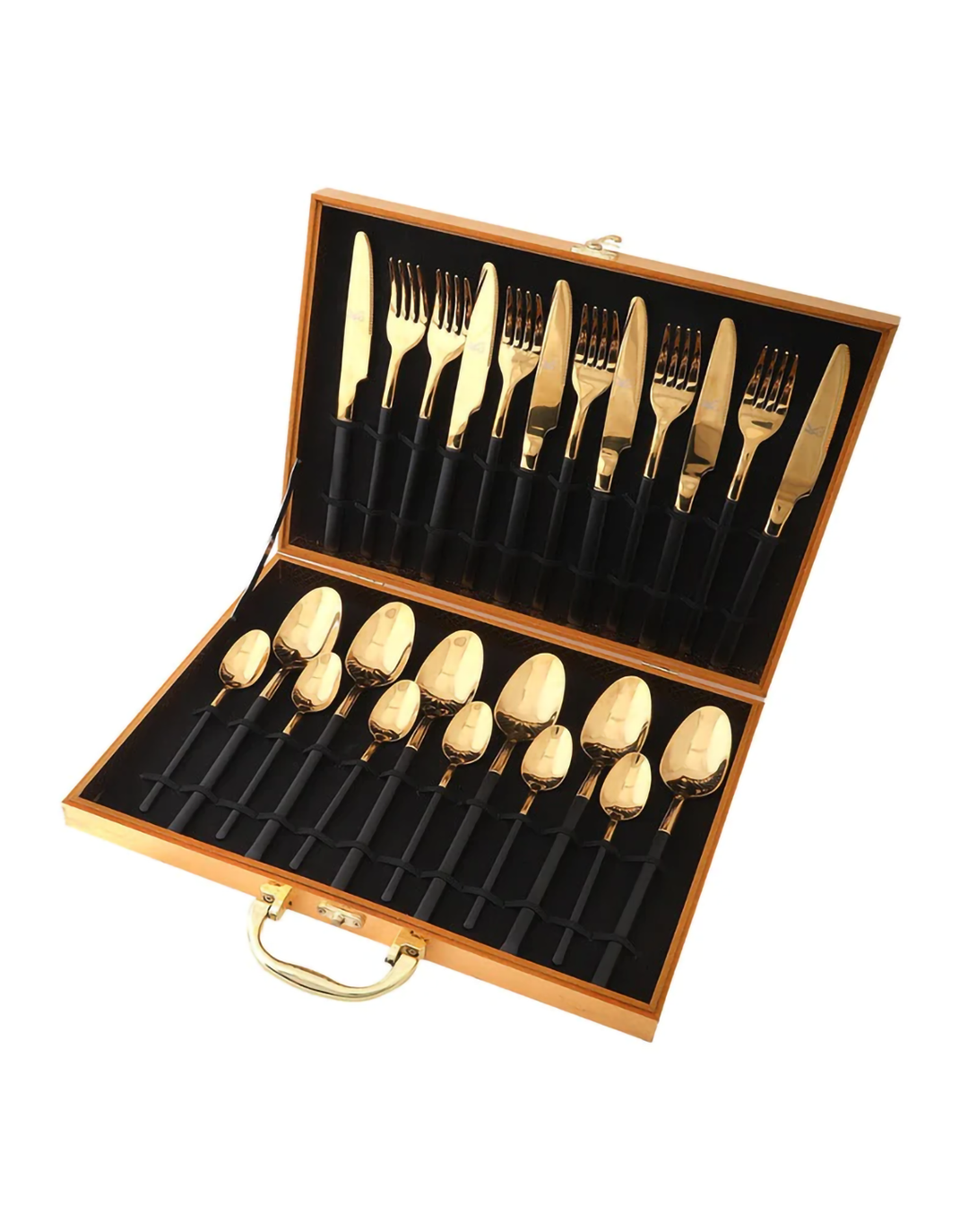 Triton Rose Gold Finish Cutlery Set