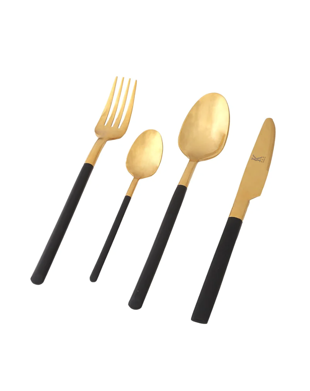 Triton Rose Gold Finish Cutlery Set