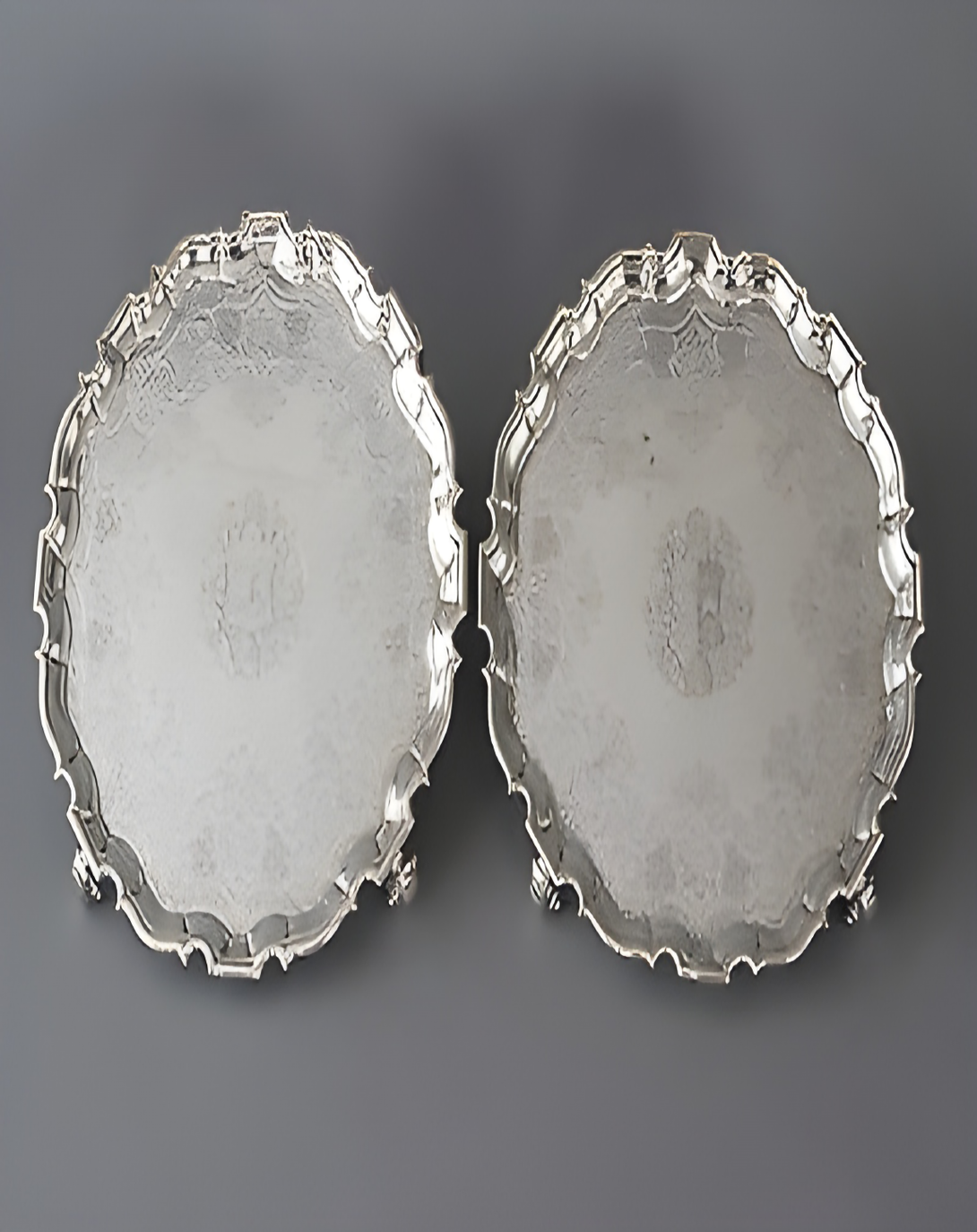 Trove Round Classic Silver Plated 